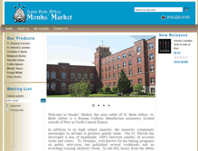 Tablet Screenshot of monksmarket.com